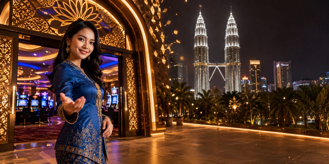 Pemain loteri berbaju kurung menyemak nombor di Kuala Lumpur dengan inatogel