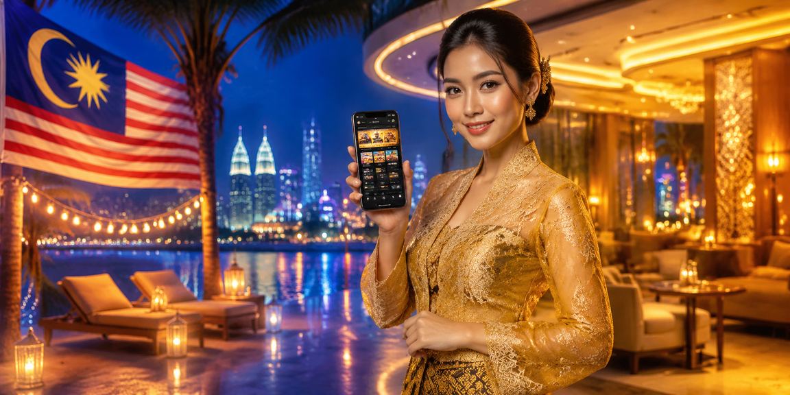 Pengguna wanita di Selangor membuat deposit pada platform inatogel menggunakan telefon pintar